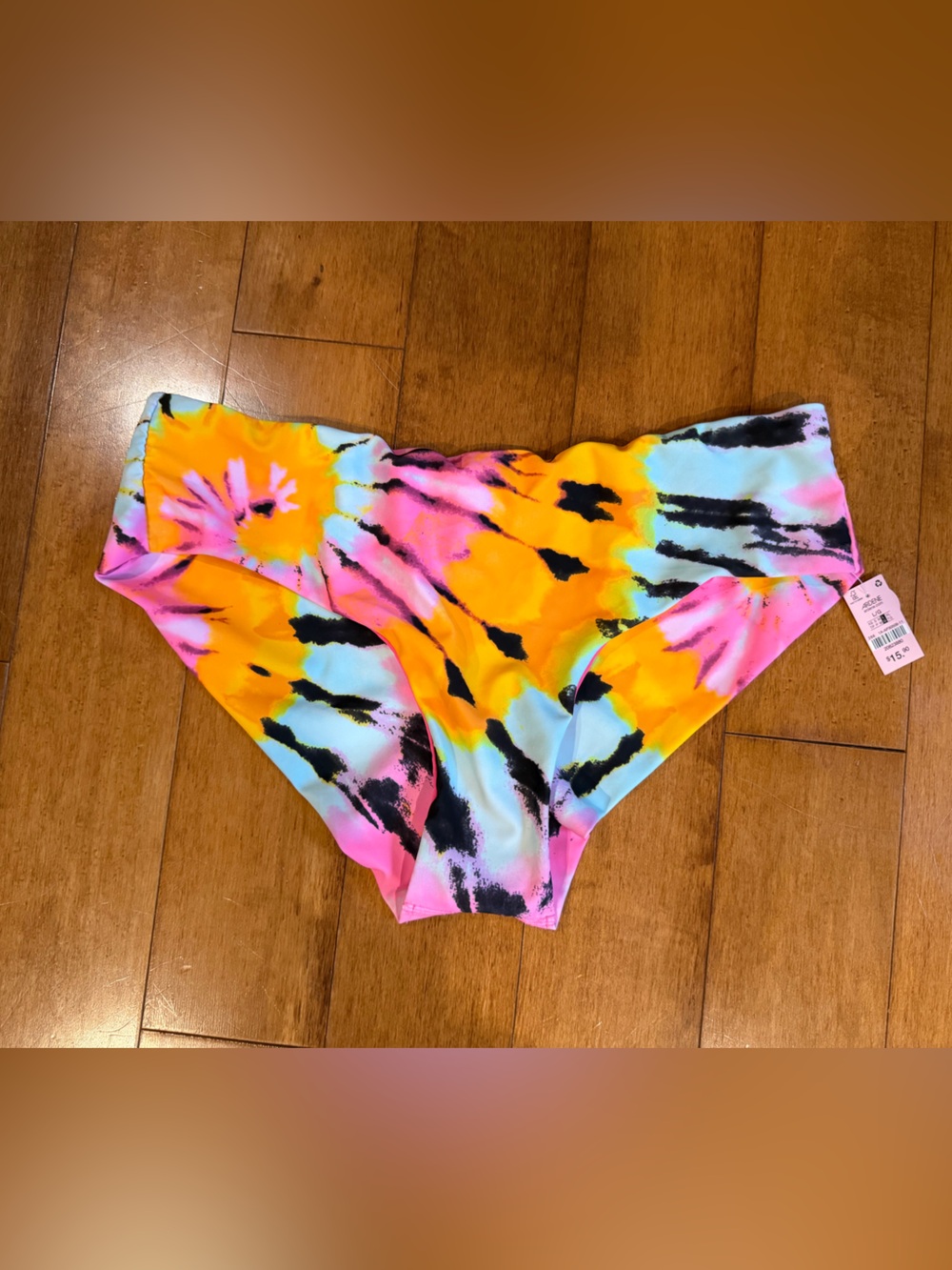 Ardene Neon Tie-Dye Cheeky Bikini Bottoms NWT
